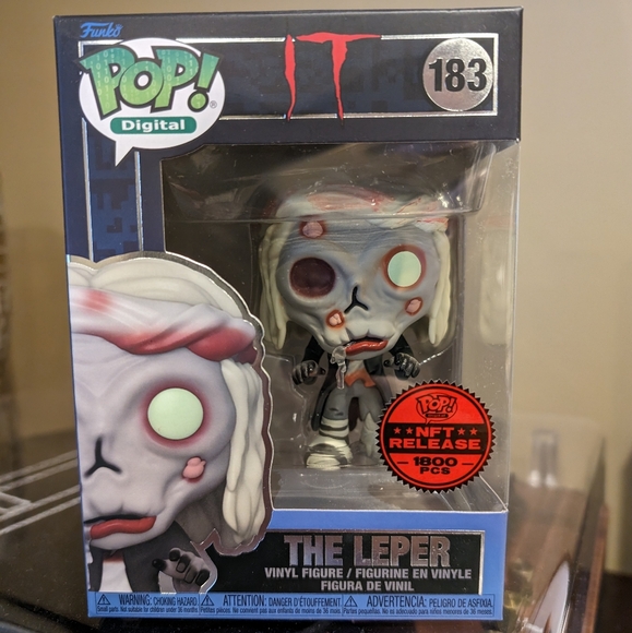 Funko Pop NFT The Leper IT Limited 1800 pcs #183 - Picture 8 of 12